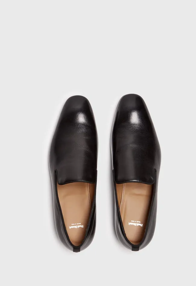 Men Harrier Formal SlipOn Velvet Black Paul Stuart Evening