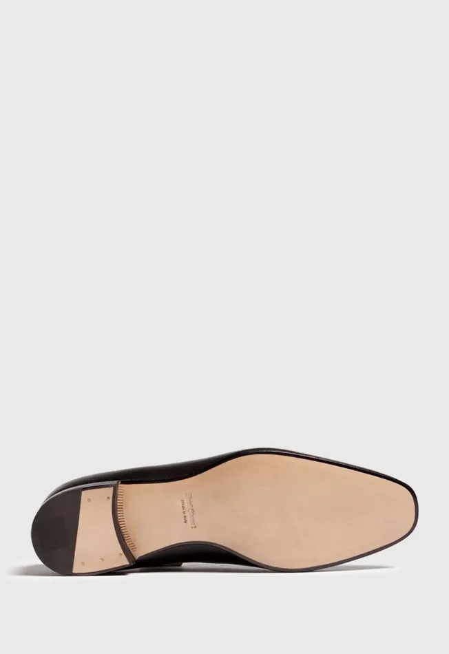 Men Harrier Formal SlipOn Velvet Black Paul Stuart Evening