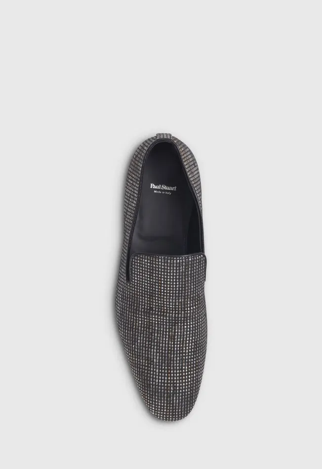 Men Harrier Metallic Formal SlipOn Black Paul Stuart Evening Men Harrier Metallic Formal SlipOn Black Paul Stuart Evening