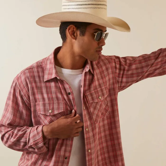 Men Hart Retro Fit Shirt White Asparagus Ariat Button Down Shirts Men Hart Retro Fit Shirt White Asparagus Ariat Button Down Shirts