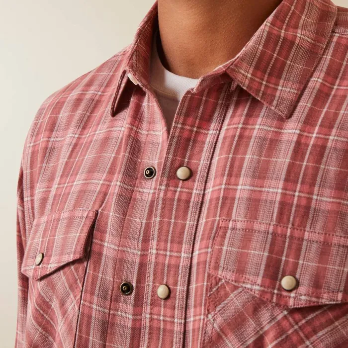 Men Hart Retro Fit Shirt White Asparagus Ariat Button Down Shirts Men Hart Retro Fit Shirt White Asparagus Ariat Button Down Shirts