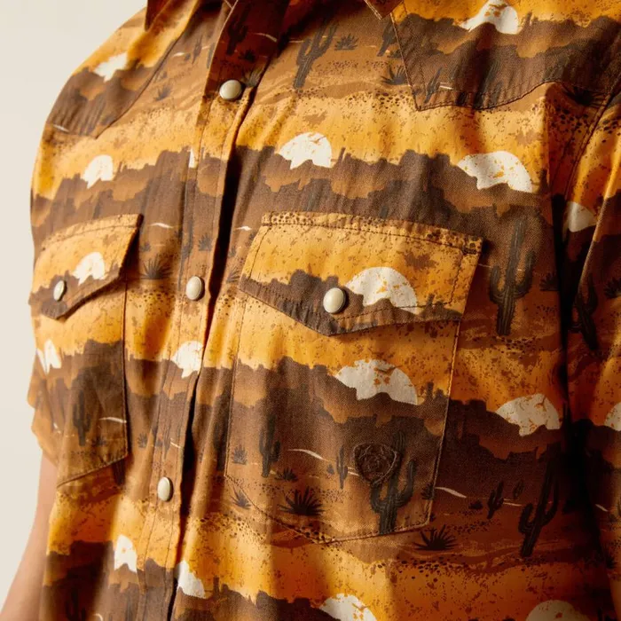 Men Heath Retro Fit Shirt Mink Ariat Button Down Shirts Men Heath Retro Fit Shirt Mink Ariat Button Down Shirts