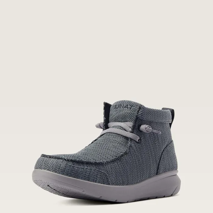 Men Hilo Mid Heathered Smoke Ariat Shoes and Sneakers