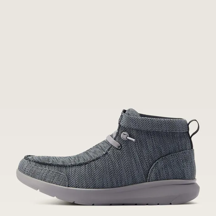 Men Hilo Mid Heathered Smoke Ariat Shoes and Sneakers Men Hilo Mid Heathered Smoke Ariat Shoes and Sneakers