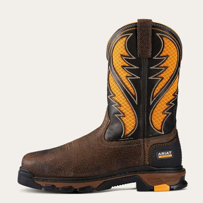 Men Intrepid VentTEK Composite Toe Work Boot Cocoa Brown Ariat Work Boots Men Intrepid VentTEK Composite Toe Work Boot Cocoa Brown Ariat Work Boots