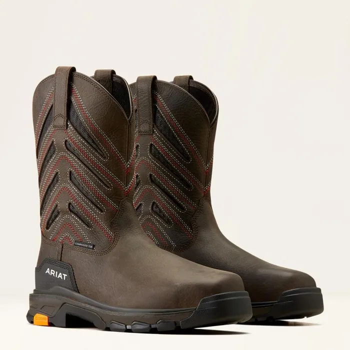 Men Intrepid VentTEK Composite Toe Work Boot Iron Coffee Ariat Work Boots Men Intrepid VentTEK Composite Toe Work Boot Iron Coffee Ariat Work Boots
