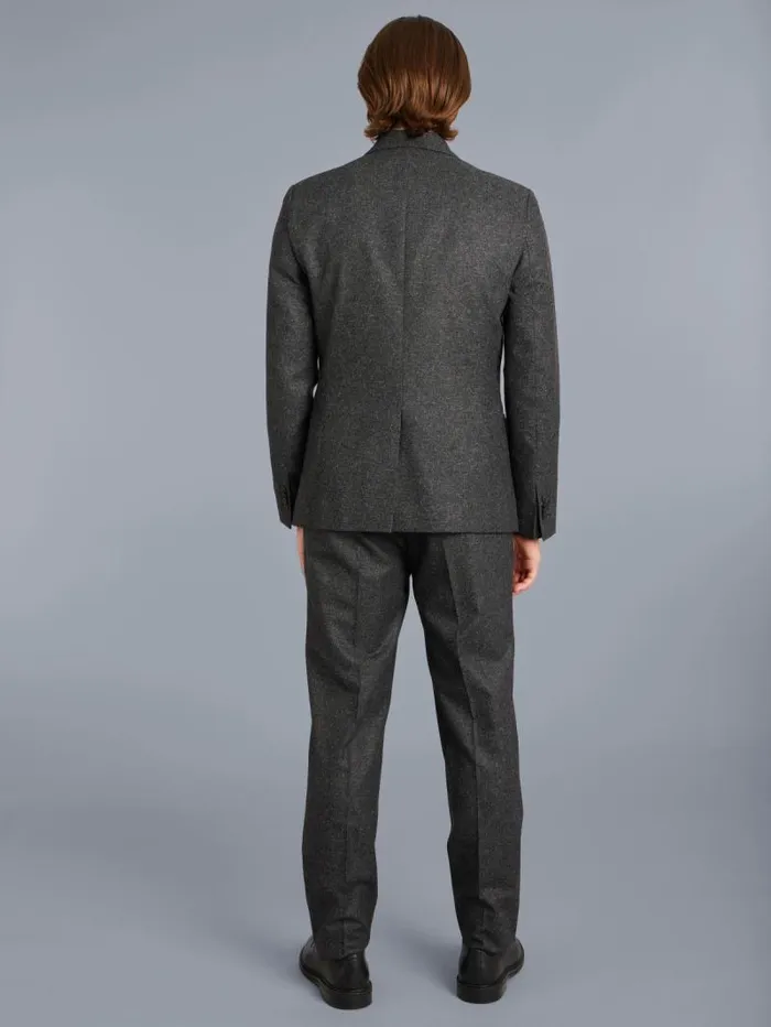 Men Jackets and Coats Agns B Grey Tweed Domino Jacket Men Jackets and Coats Agns B Grey Tweed Domino Jacket