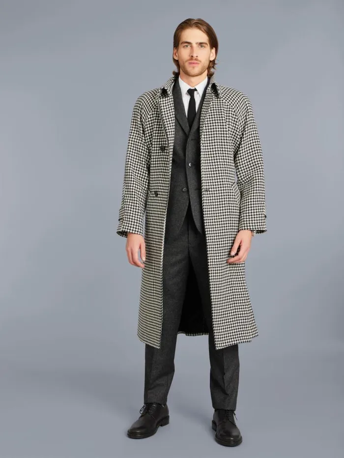Men Jackets and Coats Agns B Grey Tweed Domino Jacket Men Jackets and Coats Agns B Grey Tweed Domino Jacket