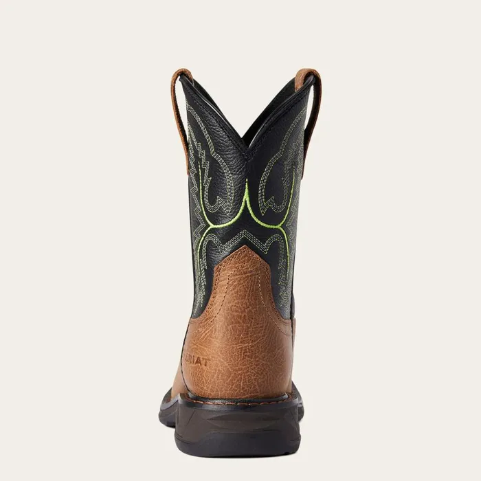 MenKids WorkHog XT Wide Square Toe Boot Tumbled Bark Ariat Work Boots MenKids WorkHog XT Wide Square Toe Boot Tumbled Bark Ariat Work Boots
