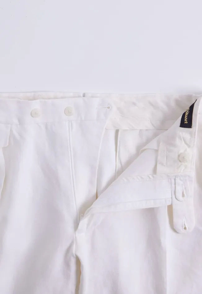 Men Linen Washed Pleated Front Trouser Sand Paul Stuart Pants Men Linen Washed Pleated Front Trouser Sand Paul Stuart Pants
