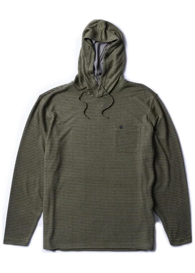 Men Long Sleeves Vissla Bonfire Knit Pullover Tarp