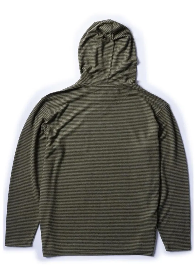 Men Long Sleeves Vissla Bonfire Knit Pullover Tarp