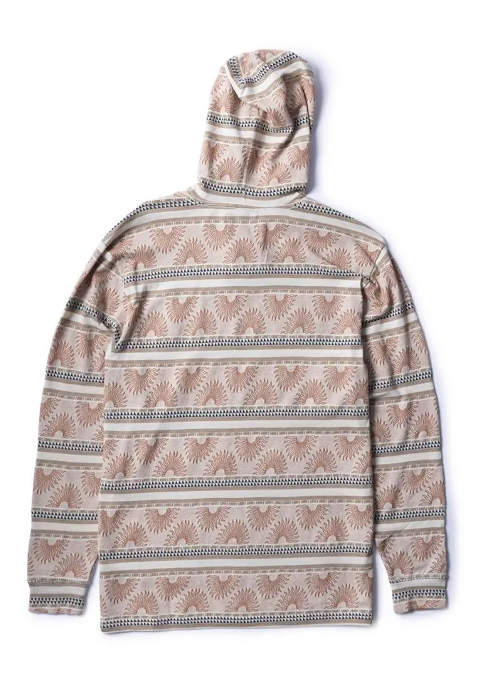 Men Long Sleeves Vissla Guadalupe Eco Knit Pullover Natural