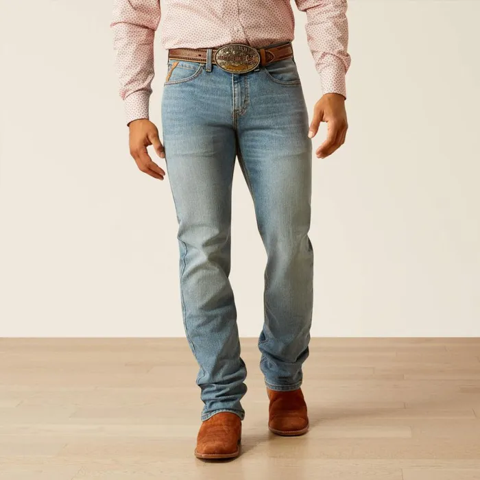 Men M7 Slim Stretch Pro Series Ray Straight Leg Jean Lindo Ariat Denim