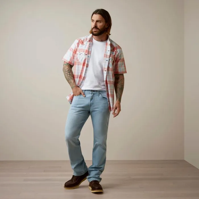 Men M7 Slim Toro Straight Jean Cali Ultralight Ariat Denim Men M7 Slim Toro Straight Jean Cali Ultralight Ariat Denim