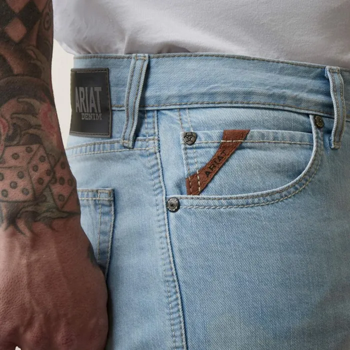 Men M7 Slim Toro Straight Jean Cali Ultralight Ariat Denim Men M7 Slim Toro Straight Jean Cali Ultralight Ariat Denim