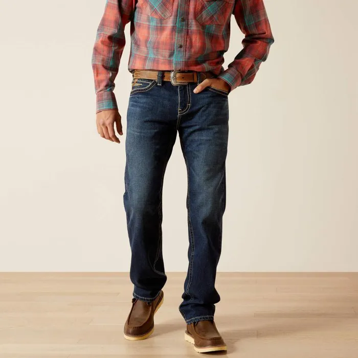 Men M8 Modern Ranger Straight Leg Jean Pinedale Ariat Denim