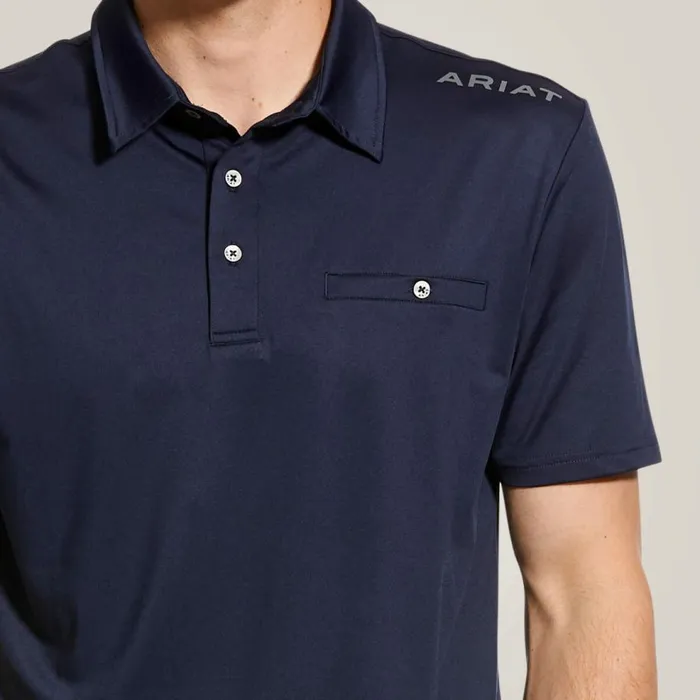 Men Norco Polo Navy Ariat TShirts and Polos Men Norco Polo Navy Ariat TShirts and Polos