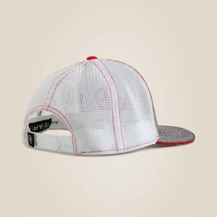 Men Offset Shield Logo Cap Red Ariat Hats and Caps Men Offset Shield Logo Cap Red Ariat Hats and Caps