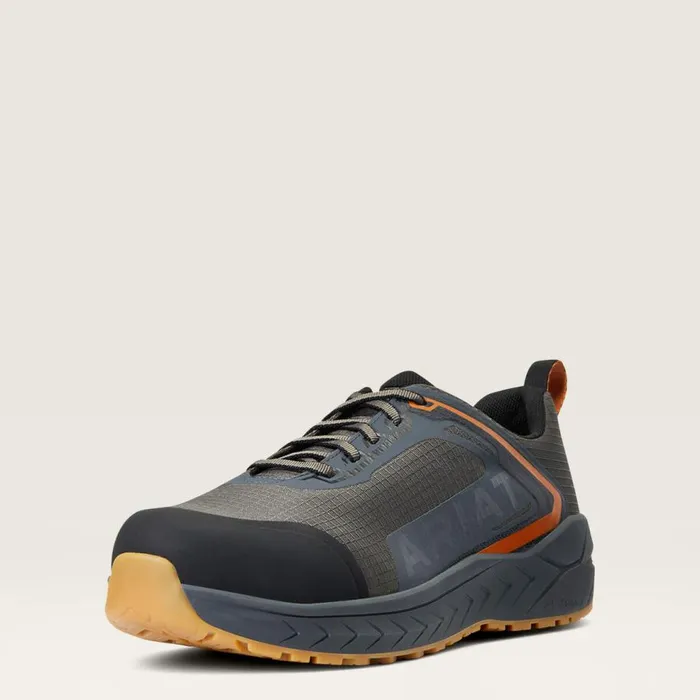 Men Outpace Composite Toe Safety Shoe Gunmetal Ariat Work Boots
