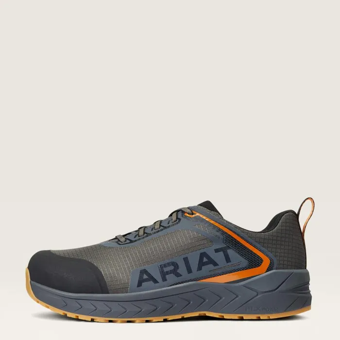 Men Outpace Composite Toe Safety Shoe Gunmetal Ariat Work Boots Men Outpace Composite Toe Safety Shoe Gunmetal Ariat Work Boots