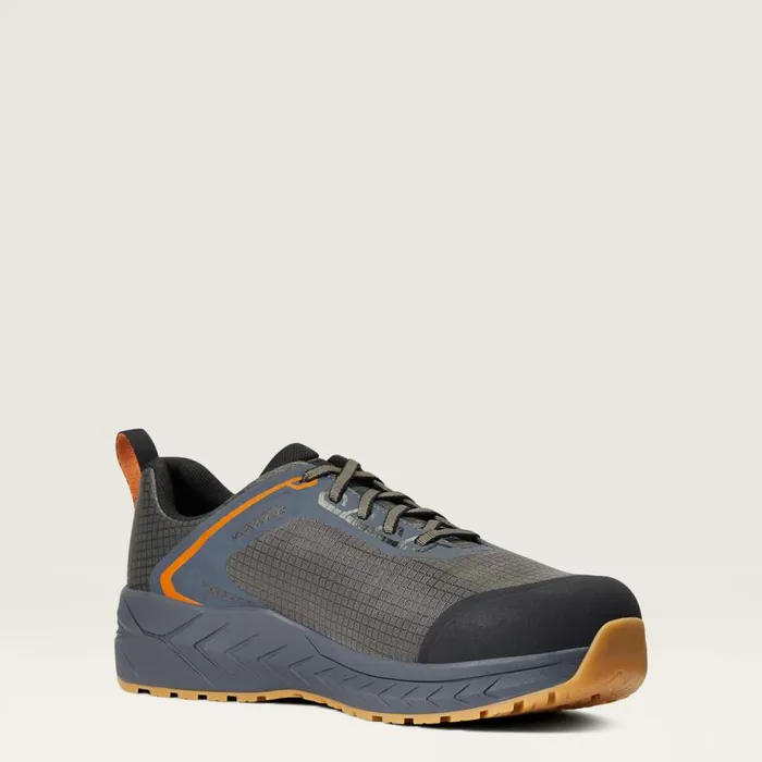 Men Outpace Composite Toe Safety Shoe Gunmetal Ariat Work Boots Men Outpace Composite Toe Safety Shoe Gunmetal Ariat Work Boots