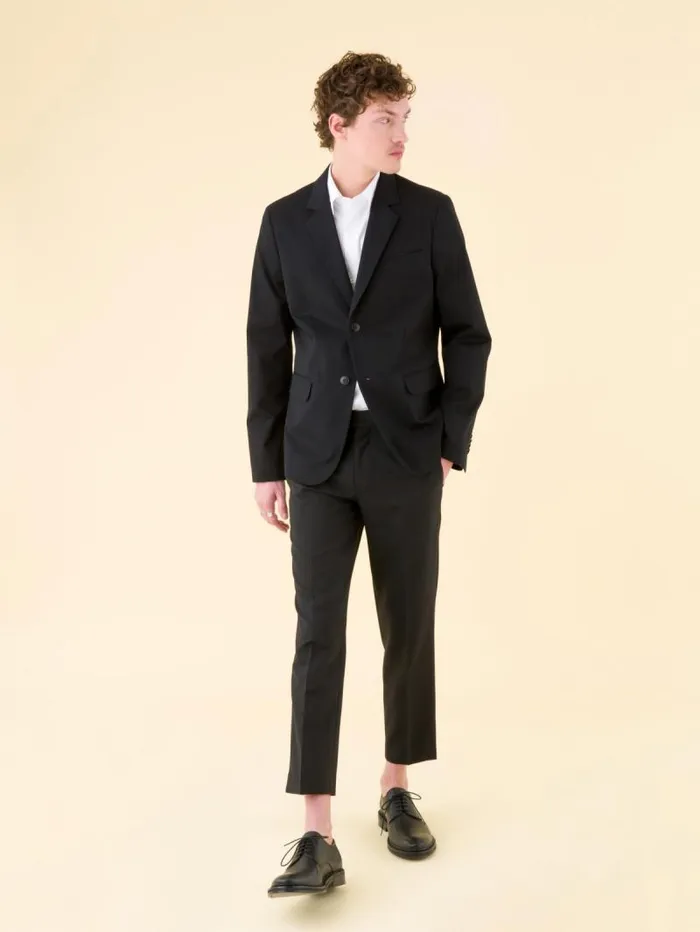 Men Pants Agns B Black Woollen Jam Pants Men Pants Agns B Black Woollen Jam Pants