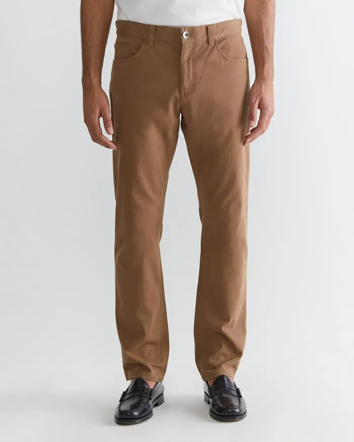 Men Pants Sportscraft Bedford Jean Chestnut