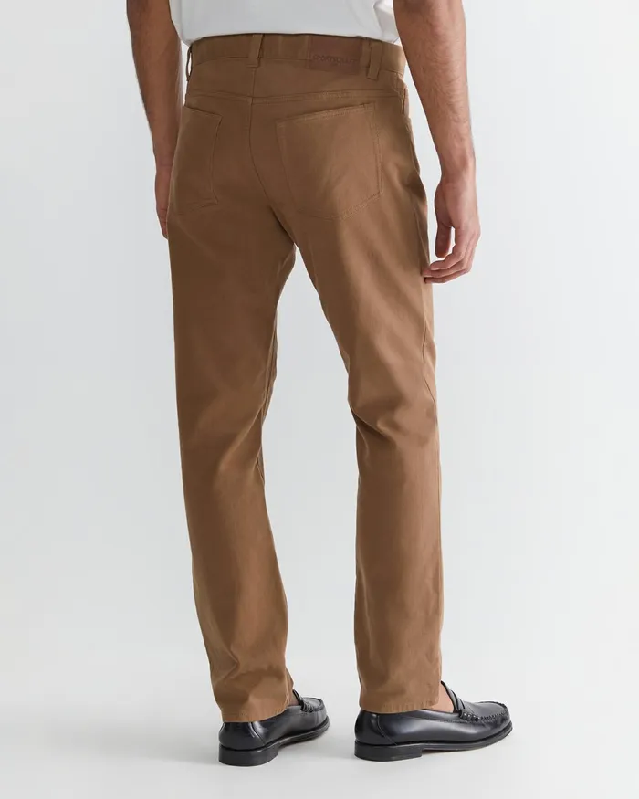 Men Pants Sportscraft Bedford Jean Chestnut
