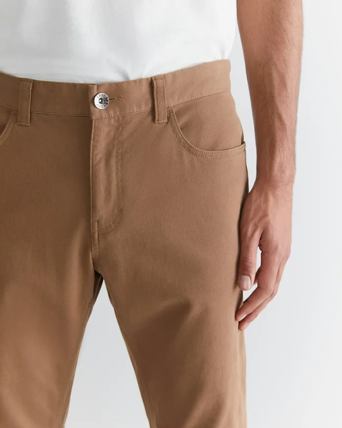 Men Pants Sportscraft Bedford Jean Chestnut
