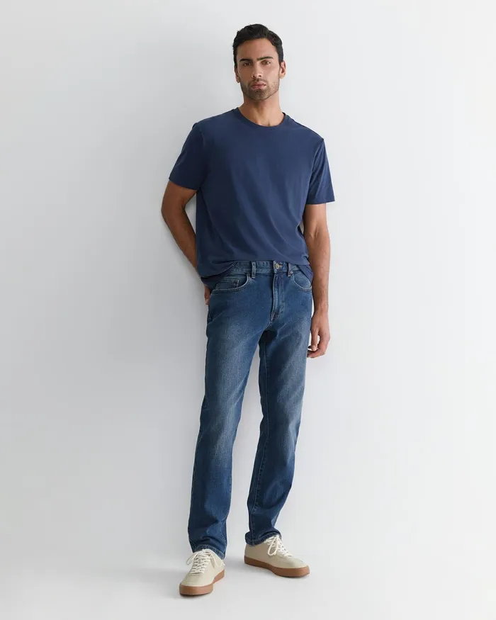 Men Pants Sportscraft Grayson Straight Jean Vintage Wash
