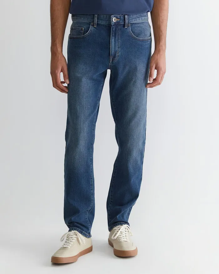 Men Pants Sportscraft Grayson Straight Jean Vintage Wash