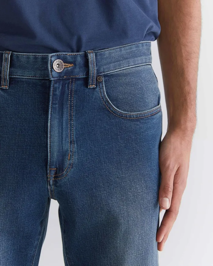Men Pants Sportscraft Grayson Straight Jean Vintage Wash