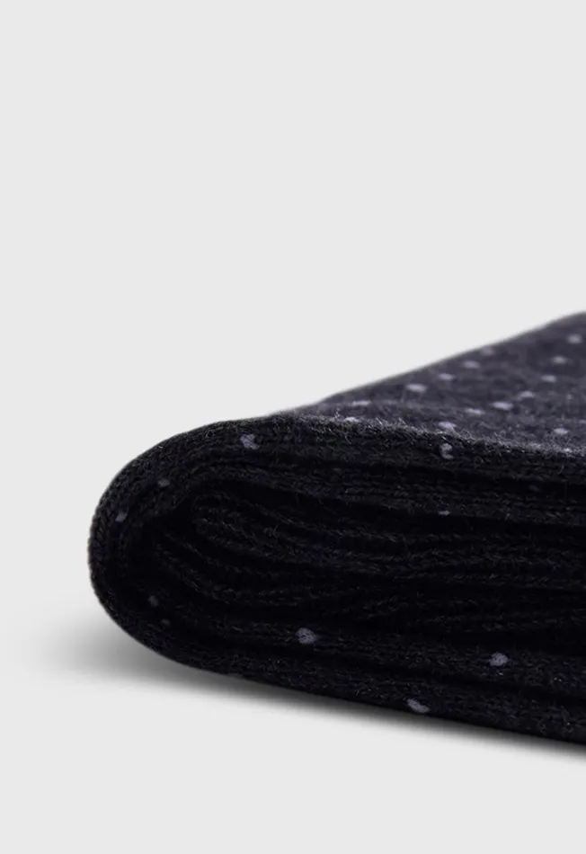 Men Pindot Dress Sock Black Paul Stuart The Cashmere Shop Men Pindot Dress Sock Black Paul Stuart The Cashmere Shop