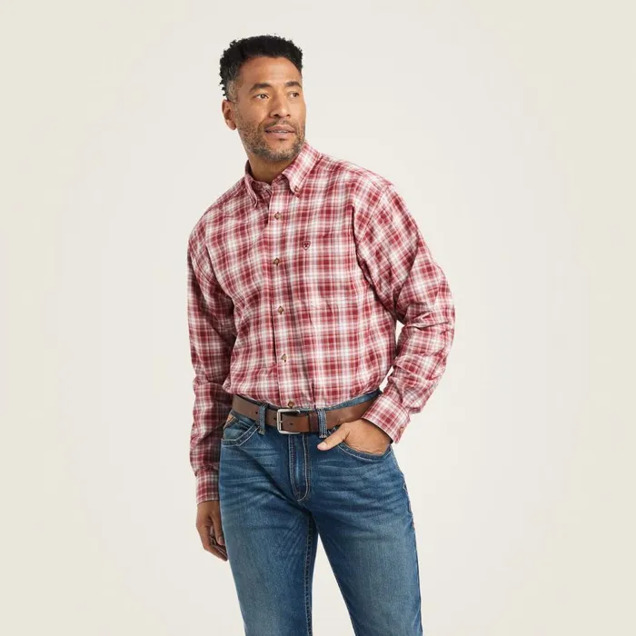 Men Pro Series Keegan Stretch Classic Fit Shirt Samba Ariat Button Down Shirts