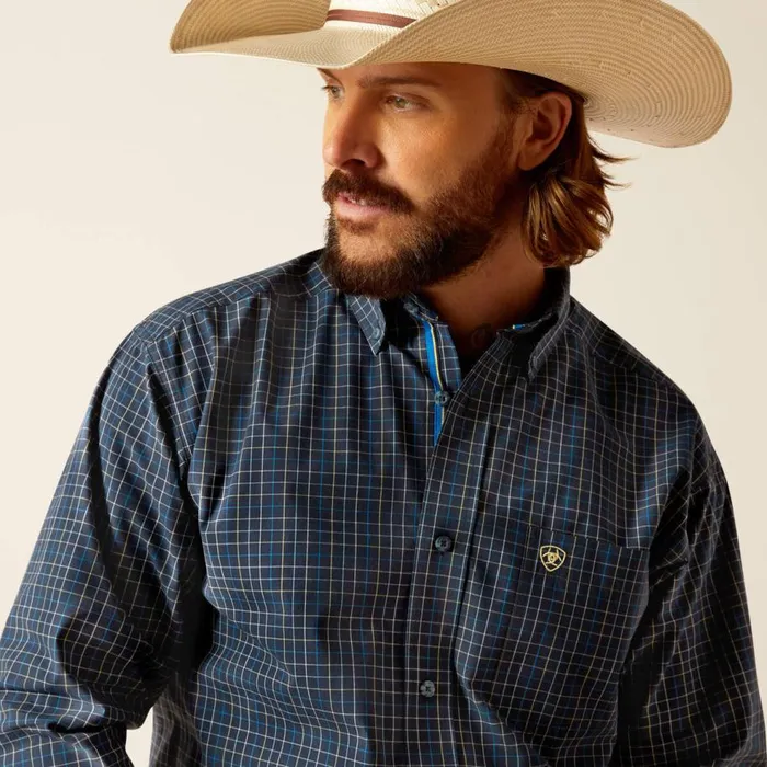 Men Pro Series Pharell Classic Fit Shirt Navy Ariat Button Down Shirts Men Pro Series Pharell Classic Fit Shirt Navy Ariat Button Down Shirts