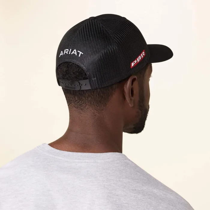 Men Rattler PBR Cap Black Ariat Hats and Caps Men Rattler PBR Cap Black Ariat Hats and Caps