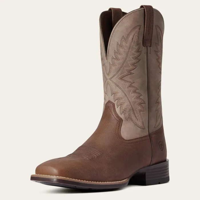 Men Rawly Ultra Western Boot Barrel Brown Ariat Western Boots