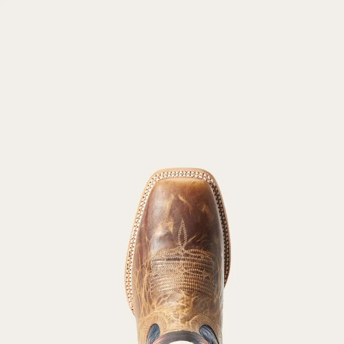 Men Real Deal Western Boot Dusted Wheat Ariat Western Boots Men Real Deal Western Boot Dusted Wheat Ariat Western Boots