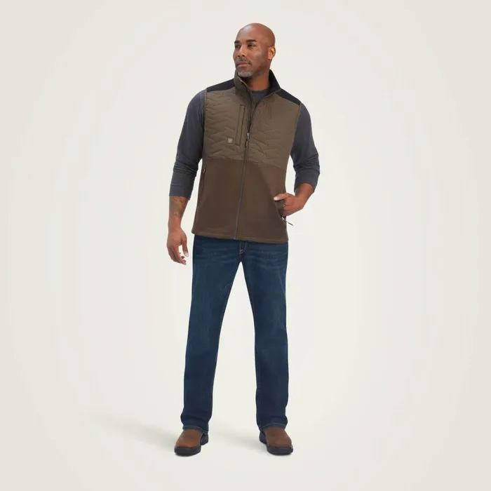 Men Rebar Cloud 9 Insulated Vest Wren Ariat Jackets and Vests Men Rebar Cloud 9 Insulated Vest Wren Ariat Jackets and Vests