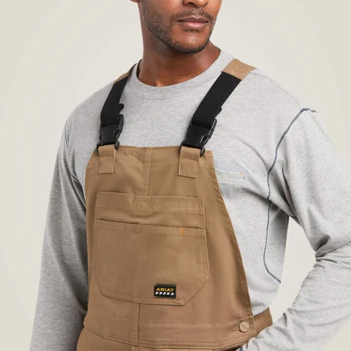 Men Rebar DuraCanvas Stretch Insulated Bib Field Khaki Ariat Pants and Shorts Men Rebar DuraCanvas Stretch Insulated Bib Field Khaki Ariat Pants and Shorts