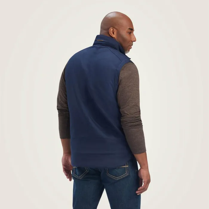 Men Rebar DuraCanvas Vest Navy Ariat Jackets and Vests Men Rebar DuraCanvas Vest Navy Ariat Jackets and Vests