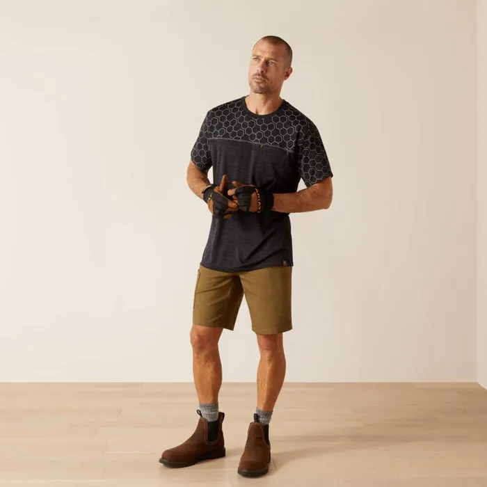 Men Rebar Evolution Reflective TShirt Black Ariat TShirts and Polos Men Rebar Evolution Reflective TShirt Black Ariat TShirts and Polos