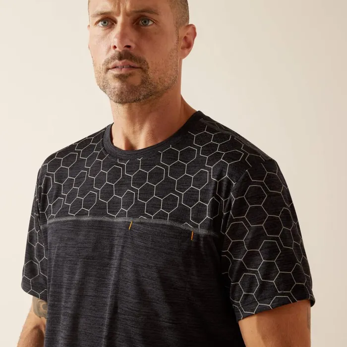 Men Rebar Evolution Reflective TShirt Black Ariat TShirts and Polos Men Rebar Evolution Reflective TShirt Black Ariat TShirts and Polos