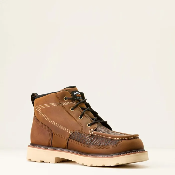 Men Rebar Lift Chukka Work Boot Distressed Brownsharkskin Print Ariat Work Boots Men Rebar Lift Chukka Work Boot Distressed Brownsharkskin Print Ariat Work Boots