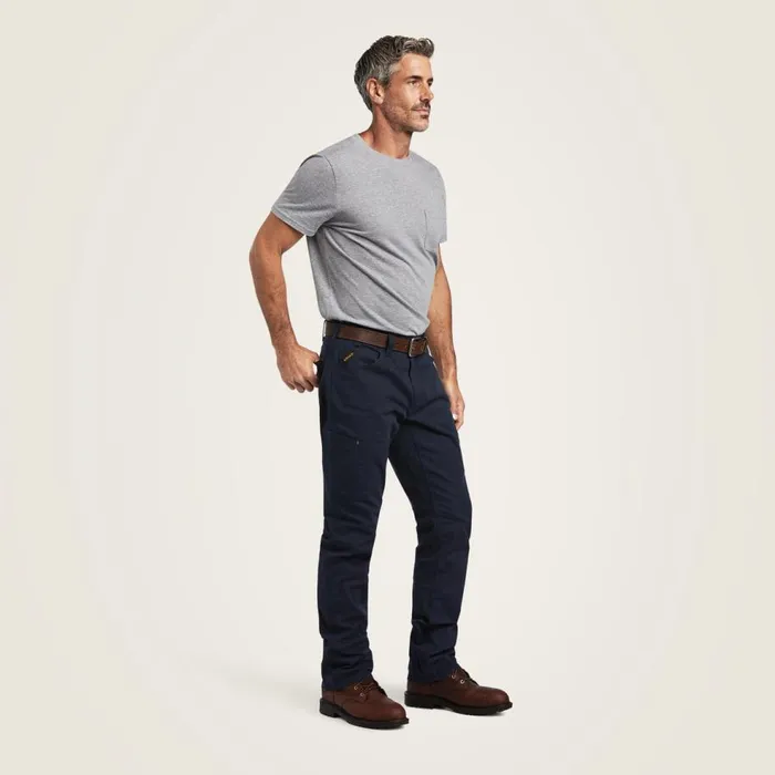 Men Rebar M4 Low Rise DuraStretch Made Tough Stackable Straight Leg Pant Navy Ariat Pants and Shorts Men Rebar M4 Low Rise DuraStretch Made Tough Stackable Straight Leg Pant Navy Ariat Pants and Shorts
