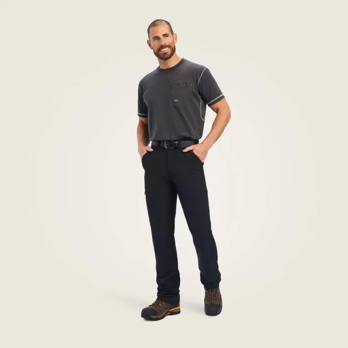 Men Rebar M5 Straight DuraStretch DriTEK Softshell Straight Pant Black Ariat Pants and Shorts Men Rebar M5 Straight DuraStretch DriTEK Softshell Straight Pant Black Ariat Pants and Shorts