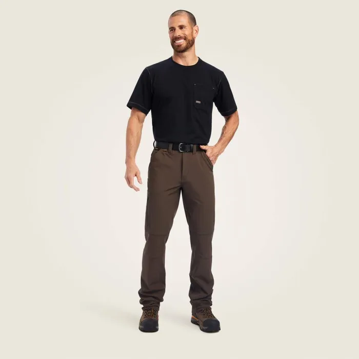 Men Rebar M5 Straight DuraStretch DriTEK Softshell Straight Pant Wren Ariat Pants and Shorts Men Rebar M5 Straight DuraStretch DriTEK Softshell Straight Pant Wren Ariat Pants and Shorts