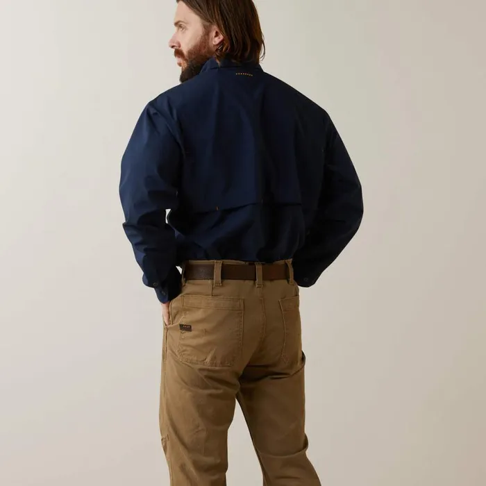 Men Rebar Made Tough VentTEK DuraStretch Work Shirt Navy Ariat Button Down Shirts Men Rebar Made Tough VentTEK DuraStretch Work Shirt Navy Ariat Button Down Shirts