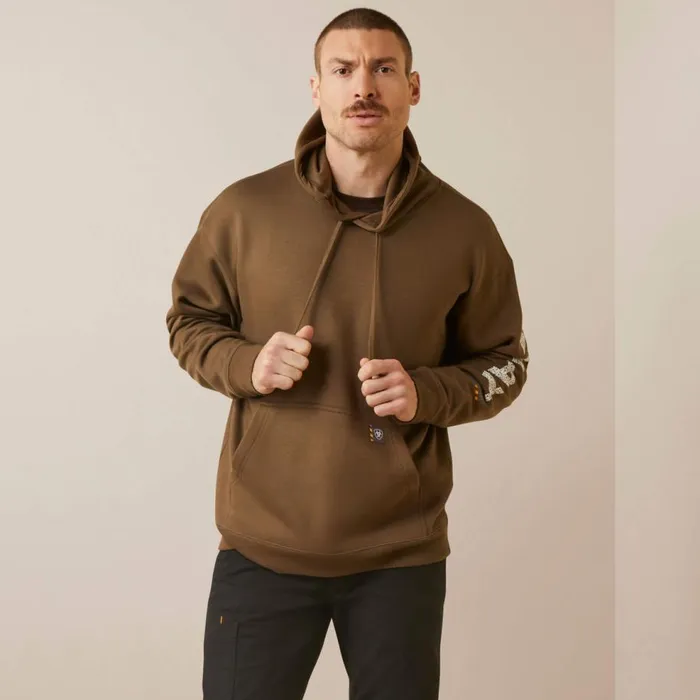 Men Rebar Roughneck Pullover Hoodie Beech Ariat Sweatshirts and Hoodies Men Rebar Roughneck Pullover Hoodie Beech Ariat Sweatshirts and Hoodies
